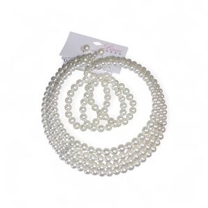 Chic Pearl Jewelry Set